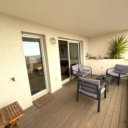 Vue Panoramique Ideal Famille Clim Parking Derniere Etage Apartman Cannes