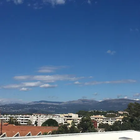 Panoramic View Near Mediterranean Sea Cannes