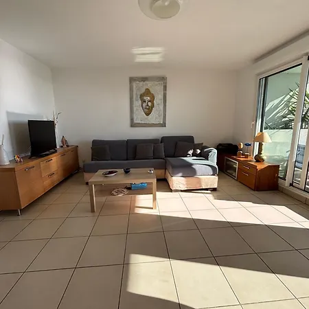 Panoramic View Mediterranean Sea Wifi Ac Free Parking Daire Cannes