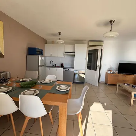 Daire Panoramic View Mediterranean Sea Wifi Ac Free Parking